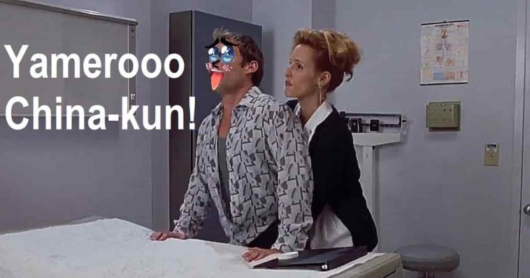 A nurse prostate milking a man