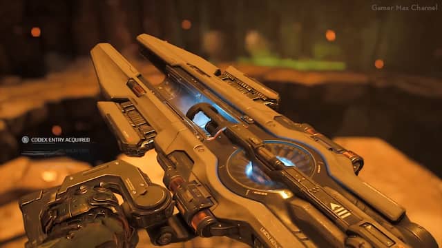 Dom (2016) game gauss gun