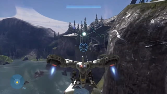Halo 3 Hornet Campaign flying with marines