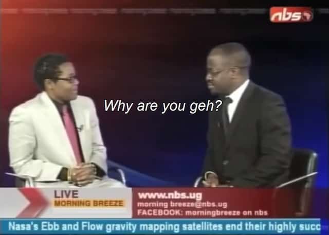 Why are you gay? meme