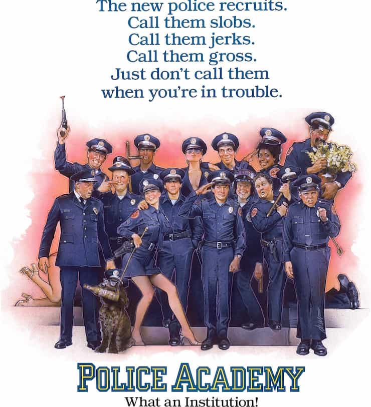 Police Academy movie wallpaper