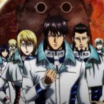 Terra Formars Crew in front of Terra Fromars monsters