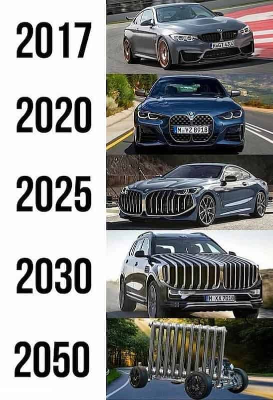 bmw grill meme