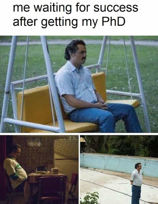 waiting for success meme