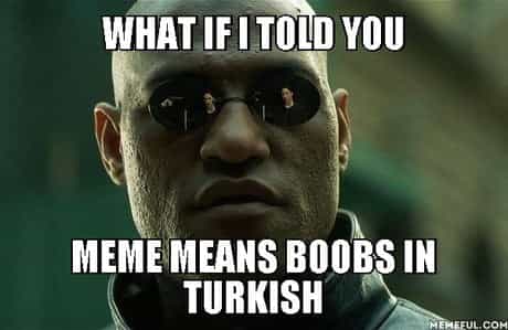 Laurence Fishburne Morpheus the matrix what if I tod you meme