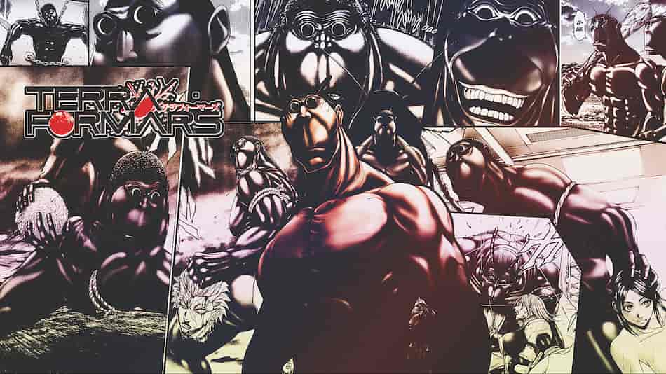 Terraformars humanoid cocroaches