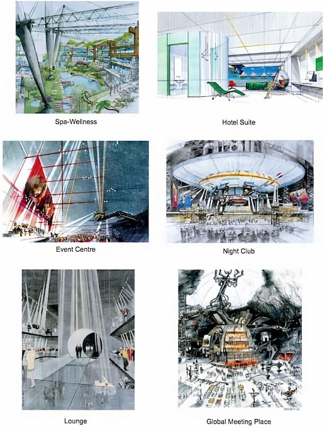 Moon Dubai resort facilities