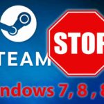 Steam support stop on windows 7, 8, 8.1